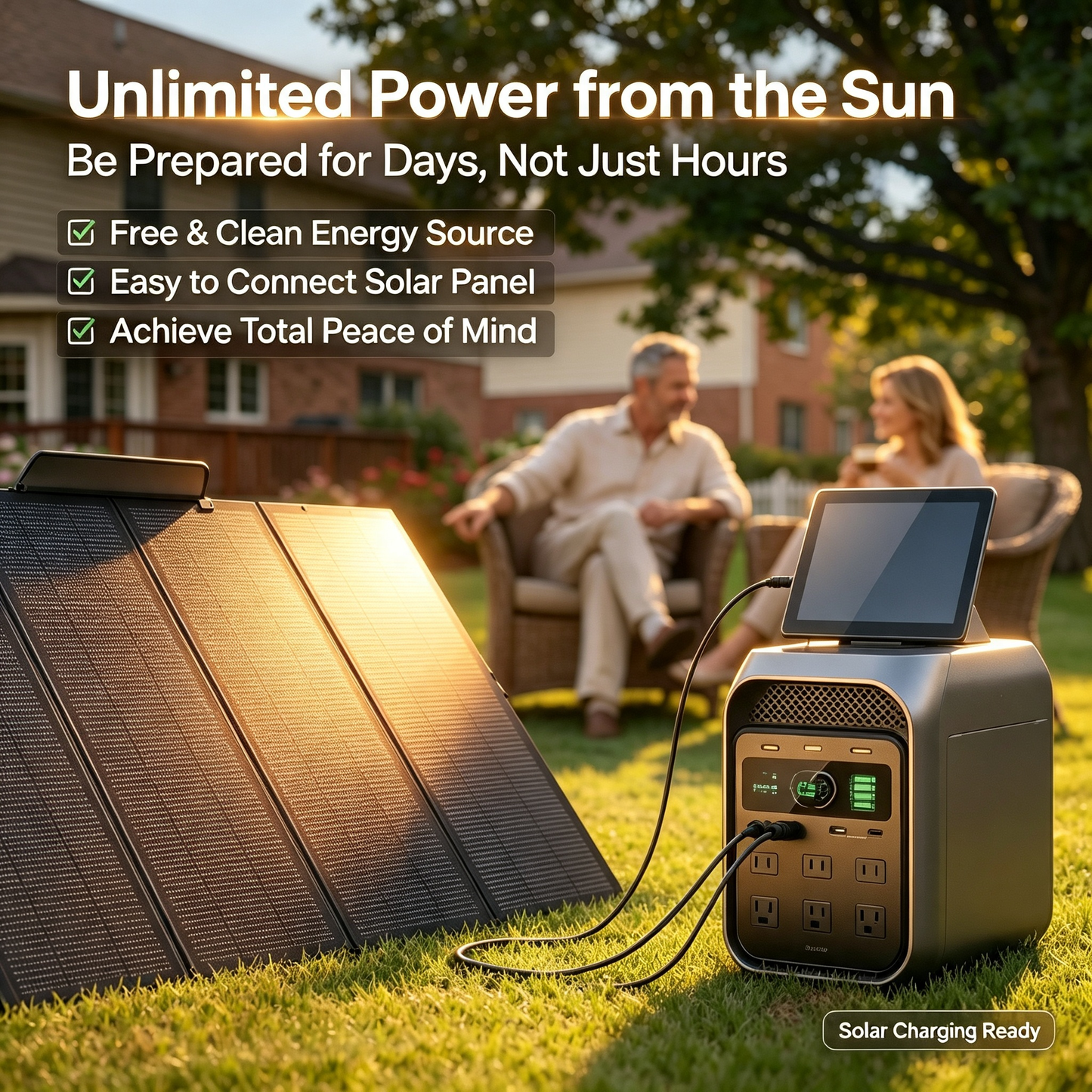 Large Capacity + Fast Charging = Endless Power, Anywhere, Anytime