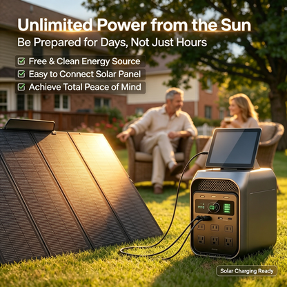 Large Capacity + Fast Charging = Endless Power, Anywhere, Anytime